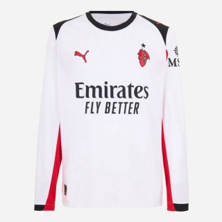 Thailande Maillot AC Milan Exterieur ML 2025-26 Thailande Maillot AC Milan Exterieur ML 2025-26
