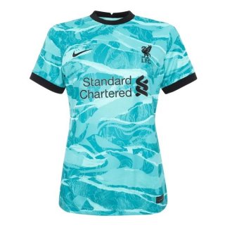 Maillot Liverpool Exterieur Femme 2020 2021 Vert