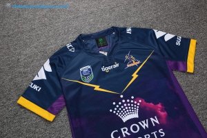 Maillot Rugby Melbourne Storm Auckland 9's 2017 2018 Bleu