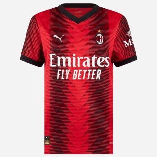 Thailande Maillot AC Milan Domicile Femme 2023 2024 Thailande Maillot AC Milan Domicile Femme 2023 2024