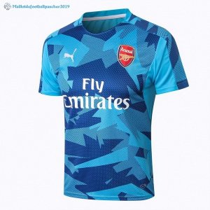 Maillot Entrainement Arsenal Ensemble Complet 2017 2018 Bleu