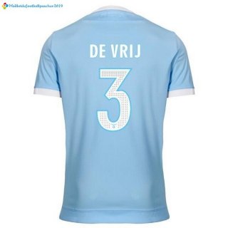 Maillot Lazio Domicile DE Vrij 2017 2018 Maillot Lazio Domicile DE Vrij 2017 2018