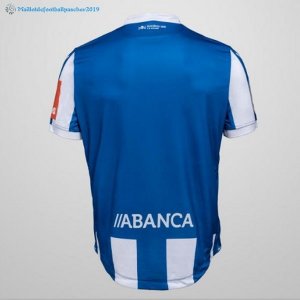 Maillot Deportivo La Corogne Domicile 2018 2019 Bleu