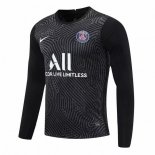 Maillot Paris Saint Germain ML Gardien 2020 2021 Noir