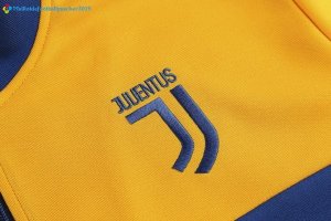 Survetement Juventus 2017 2018 Jaune Bleu