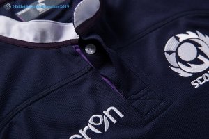 Maillot Rugby Écosse Domicile 2017 2018 Bleu