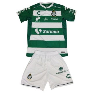 Maillot Santos Laguna Domicile Enfant 2018 2019 Blanc