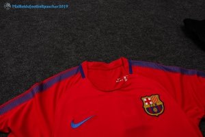 Entrainement Barcelona Conjunto Completo 2017 2018 Rouge