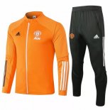 Survetement Manchester United 2020 2021 Orange