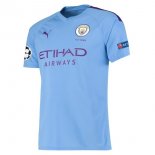 Thailande Maillot Manchester City Domicile 2019 2020 Bleu