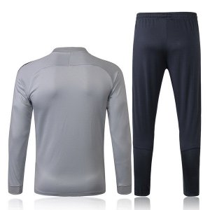 Survetement Barcelona 2018 2019 Gris Clair