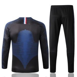 JORDAN Survetement Paris Saint Germain 2019 2020 Noir Bleu Blanc