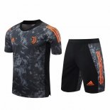 Entrainement Ensemble Complet Juventus 2020 2021 Gris Orange