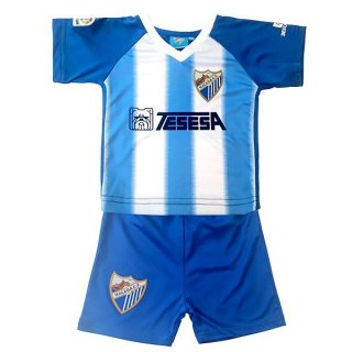 Maillot Málaga Domicile Enfant 2018 2019 Bleu Blanc Maillot Málaga Domicile Enfant 2018 2019 Bleu Blanc