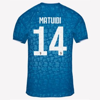 Maillot Juventus NO.14 Matuidi Third 2019 2020 Bleu Maillot Juventus NO.14 Matuidi Third 2019 2020 Bleu