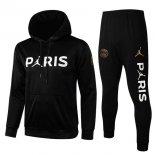 Sweat Shirt Capuche Paris Saint Germain 2022 Noir Blanc 1