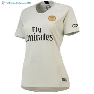 Maillot Paris Saint Germain Exterieur Femme 2018 2019 Blanc