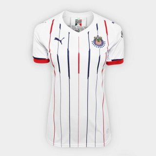 Maillot CD Guadalajara Exterieur Femme 2018 2019 Blanc