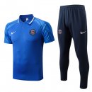 Polo PSG Ensemble Complet 2022 2023 Bleu