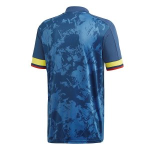 Thailande Maillot Columbia Exterieur 2020 Bleu Marine