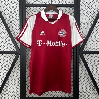 Thailande Maillot Bayern Munich Domicile Retro 2003-2004