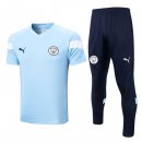 Entrainement Manchester City Ensemble Complet 2022 2023 Bleu