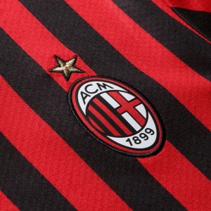 Maillot AC Milan Domicile Femme 2019 2020 Rouge Noir