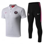 Polo Ensemble Complet Paris Saint Germain 2018 2019 Noir Rose