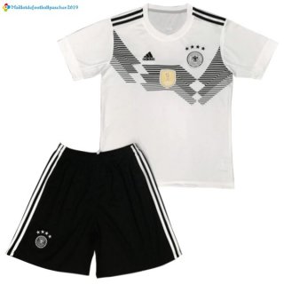 Maillot Allemagne Enfant Domicile 2018 Maillot Allemagne Enfant Domicile 2018