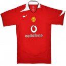 Maillot Manchester United Domicile Retro 2005/06 Rouge