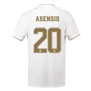 Maillot Real Madrid NO.20 Asensio Domicile 2019 2020 Blanc