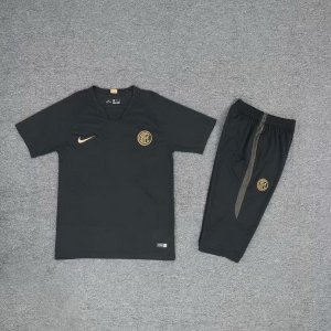 Entrainement Inter Milan Ensemble Complet 2019 2020 Noir Jaune