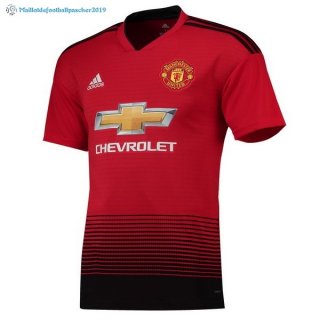 Thailande Maillot Manchester United Domicile 2018 2019 Rouge