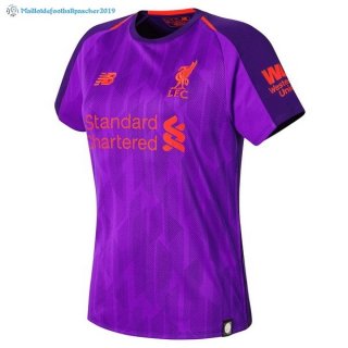 Maillot Liverpool Exterieur Femme 2018 2019 Purpura Maillot Liverpool Exterieur Femme 2018 2019 Purpura