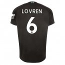 Maillot Liverpool NO.6 Lovren Third 2019 2020 Noir