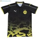 Polo Borussia Dortmund 2017 2018 Noir