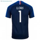 Maillot France Domicile Lloris 2018 Bleu