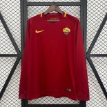 Thailande Maillot Roma Domicile ML Retro 2017-2018