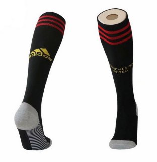 Chaussette Manchester United Domicile 2019 2020 Noir Chaussette Manchester United Domicile 2019 2020 Noir