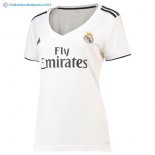 Maillot Real Madrid Domicile Femme 2018 2019 Blanc