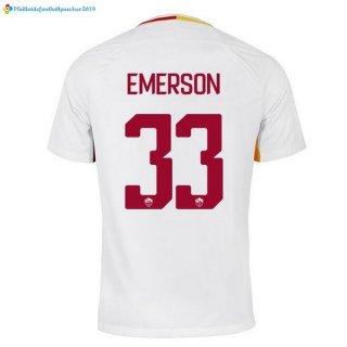 Maillot AS Roma Exterieur Emerson 2017 2018 Maillot AS Roma Exterieur Emerson 2017 2018