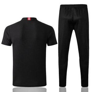 JORDAN Polo Ensemble Complet Paris Saint Germain 2018 2019 Noir