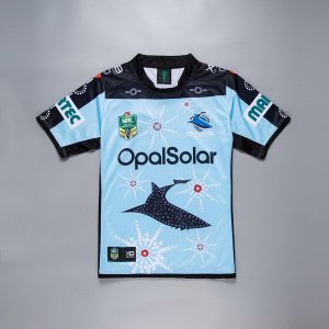 Maillot Cronulla Sharks Edición Conmemorativa 2018 Bleu