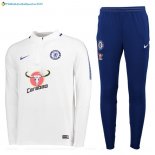 Survetement Chelsea Enfant 2017 2018 Blanc Bleu