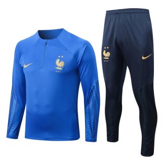 Survetement Training France 2023 Bleu 2 Survetement Training France 2023 Bleu 2