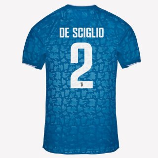 Maillot Juventus NO.2 De Sciglio Third 2019 2020 Bleu Maillot Juventus NO.2 De Sciglio Third 2019 2020 Bleu
