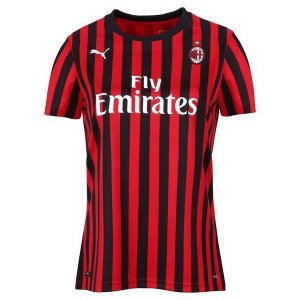 Maillot AC Milan Domicile Femme 2019 2020 Rouge Noir