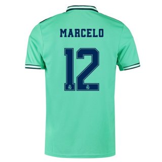 Maillot Real Madrid NO.12 Marcelo Third 2019 2020 Vert Maillot Real Madrid NO.12 Marcelo Third 2019 2020 Vert