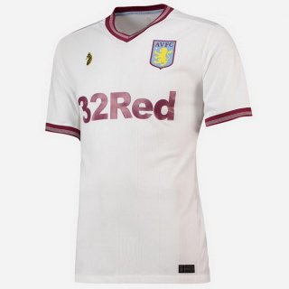 Maillot Aston Villa Exterieur 2018 2019 Blanc Maillot Aston Villa Exterieur 2018 2019 Blanc
