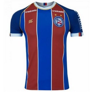 Thailande Maillot Bahia Domicile 2020 2021 Bleu Rouge